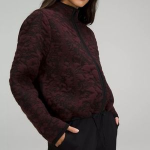 Lululemon Jacquard Multi Textured Sweater Jacket